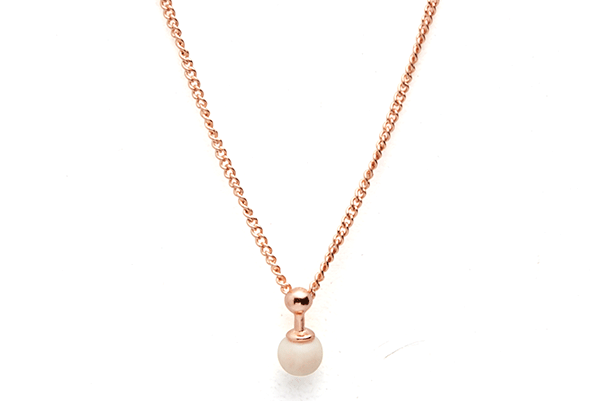 Sphere-01-02 rose gold plated Cashmere